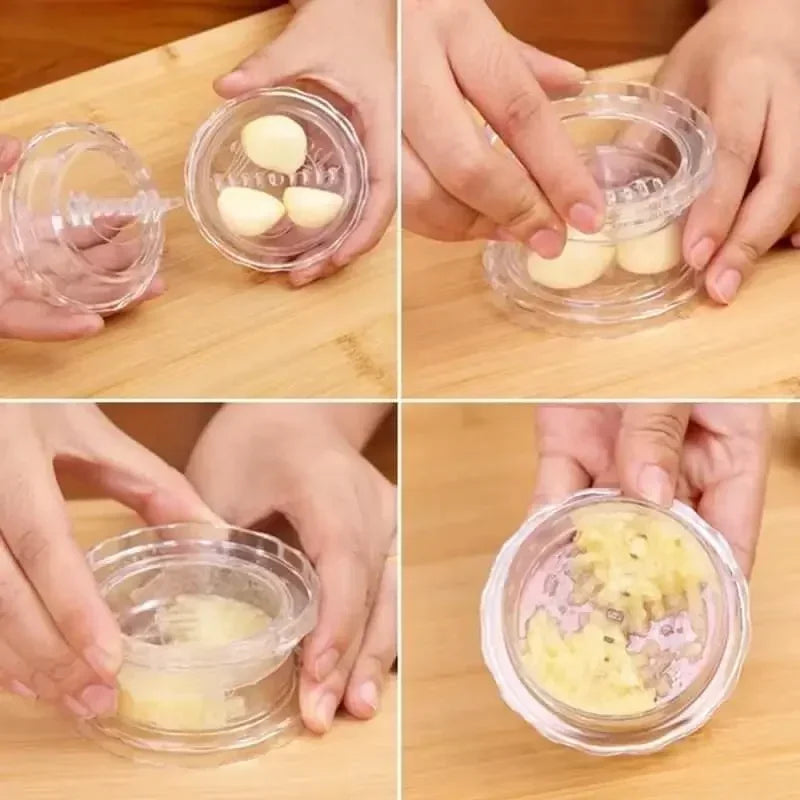 New Kitchen Multifunctional Garlic Crusher