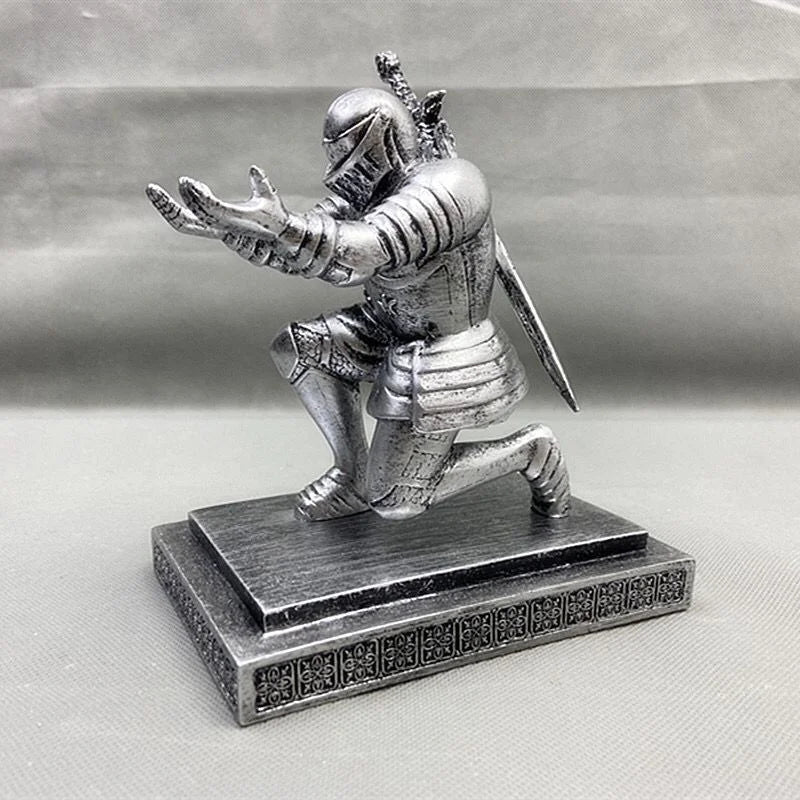 Knight Pen Holder with Sword Armor Knight